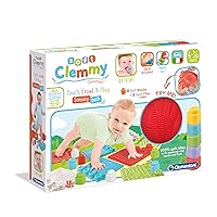 Clementoni 17352 Soft Clemmy Touch, Crawl and Play Sensory Path for Babies and Toddlers, Ages 6 Months Plus, Multicolored