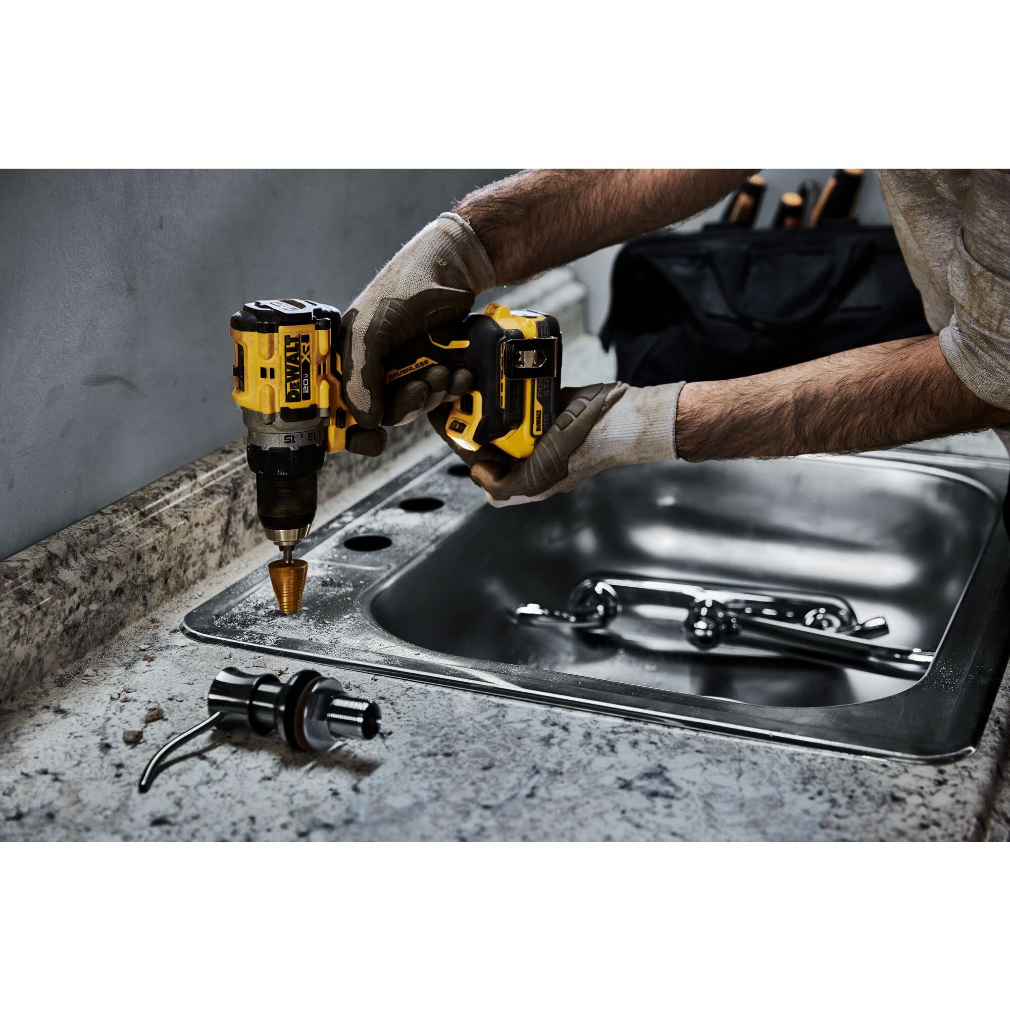DEWALT 20V MAX XR Brushless Drill/Driver, Compact, Tool Only (DCD791B)