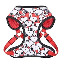 Charlie Brown Snoopy Red Dog Harness, Large | Large White Dog Harnesses with Red Features, Dog Harness for Large Dogs | No Pull Dog Harness, Dog Apparel & Accessories for All Dogs