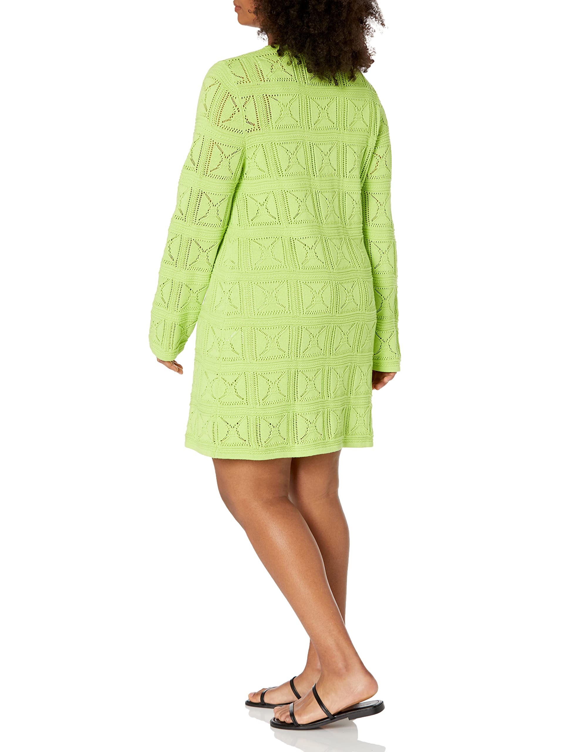 The Drop Women's Laney Crochet Micro Mini Dress