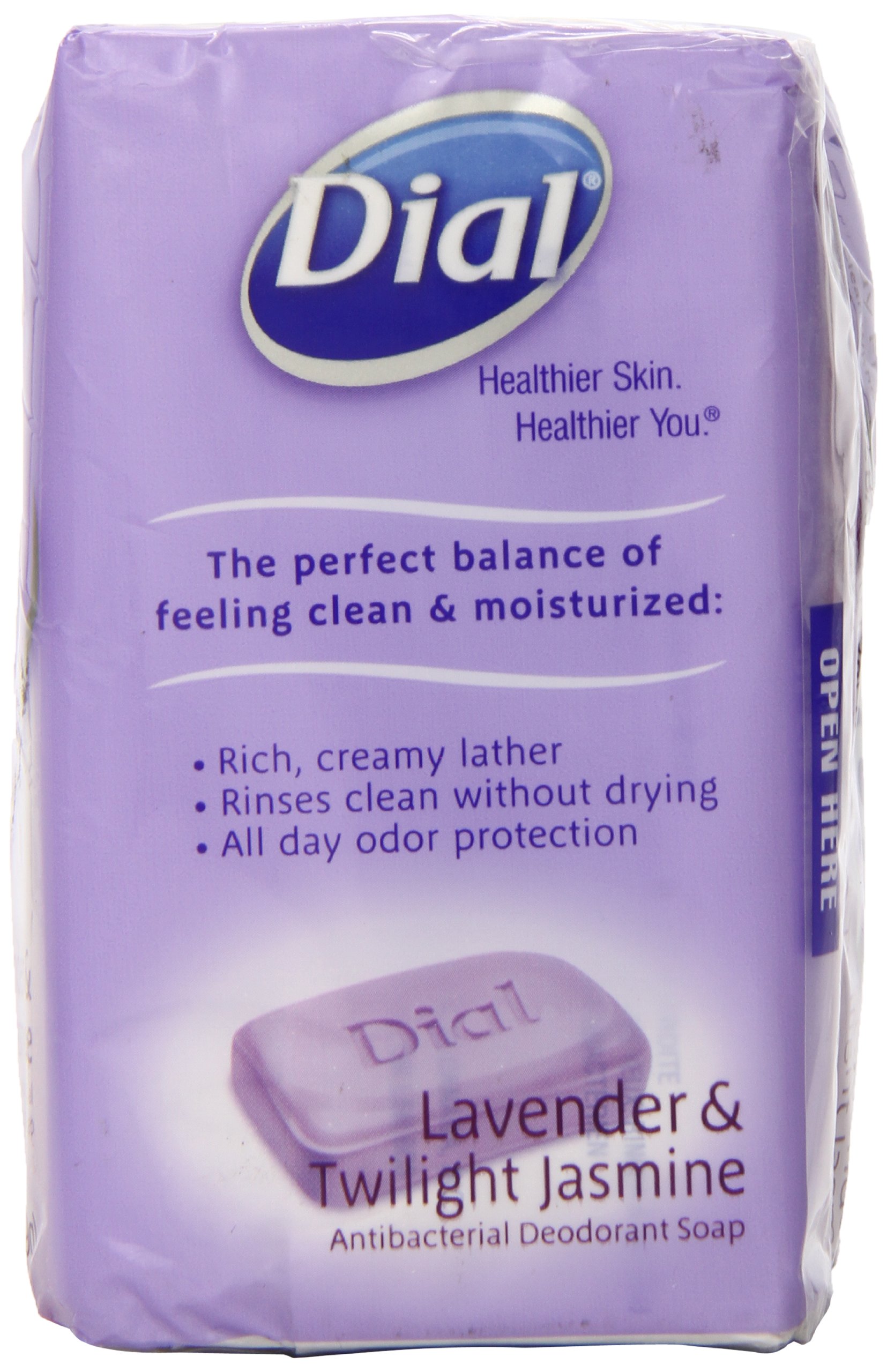 Dial Antibacterial Deodorant Soap Lavender & Twilight Jasmine - 3 CT