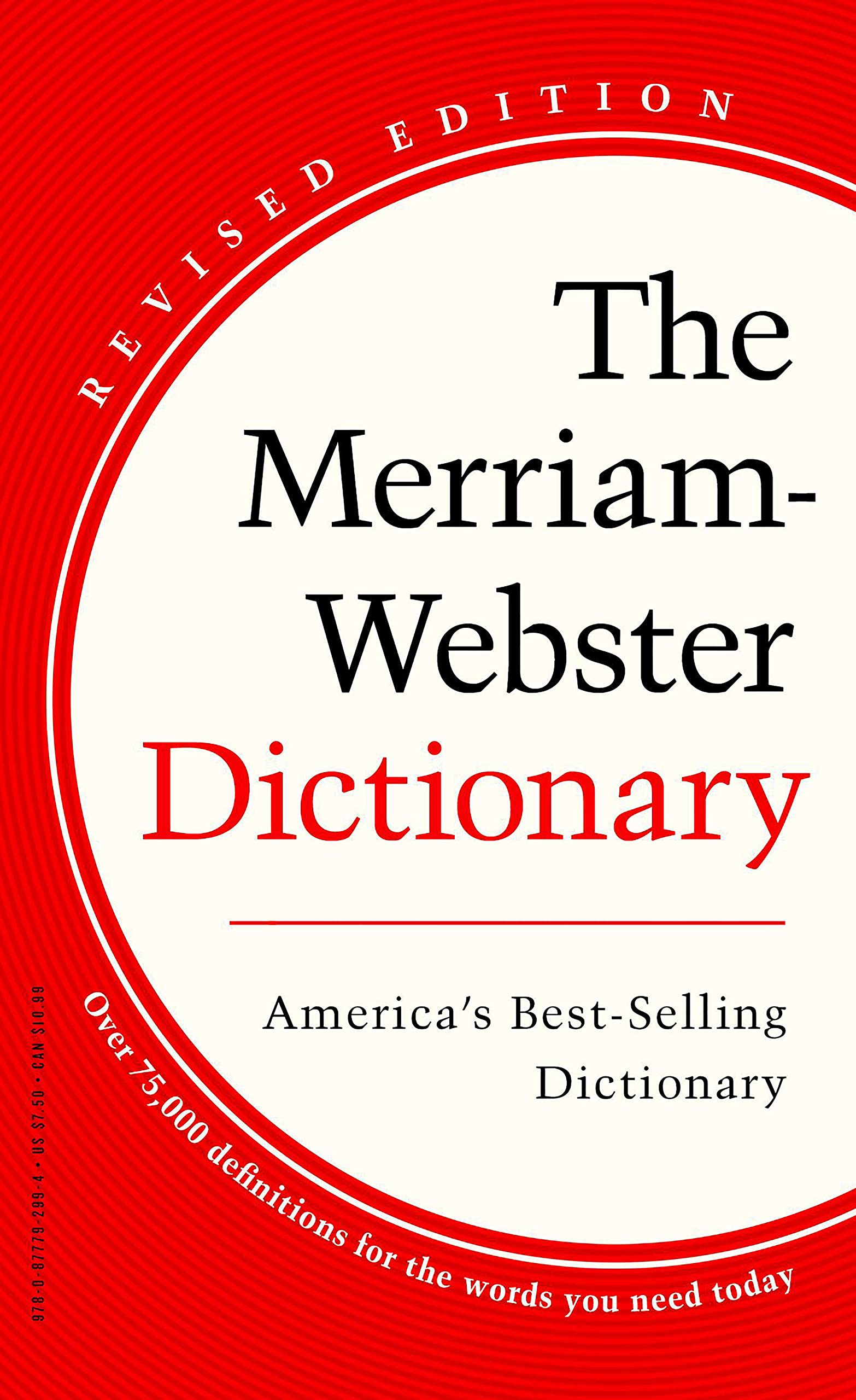 The Merriam-Webster Dictionary, New Edition, 2022 Copyright, Mass-Market Paperback
