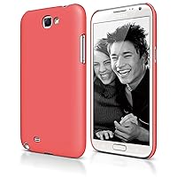 elago G6 Slim Fit Case for Galaxy Note 2 + HD Professional Extreme Clear Film Included - Full Retail Packaging - Soft Feeling Italian Rose
