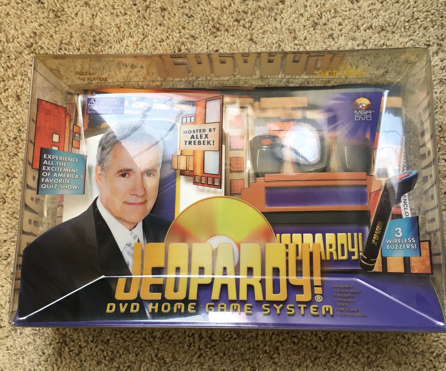MGA Jeopardy DVD Game Base System with Game