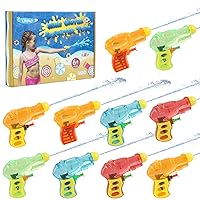 LIHAO Gift for Kids 10 Water Guns for Girls Water Gun Gifts for Kids, Summer Outdoor Pool Games Beach Water Fight Toys, Party Favour Random Colour