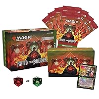 Magic: The Gathering War of The Brothers Bundle - Transformers Cards, 8 Set Boosters and Accessories (German Version)