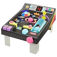 Old School My First Pinball Activity Table, Letters, Numbers, Planets, Counting, Sounds, Learning, Lights, Retro, Preschool Toy for Toddlers Girls Boys Ages 12 months, 1 - 2 Years