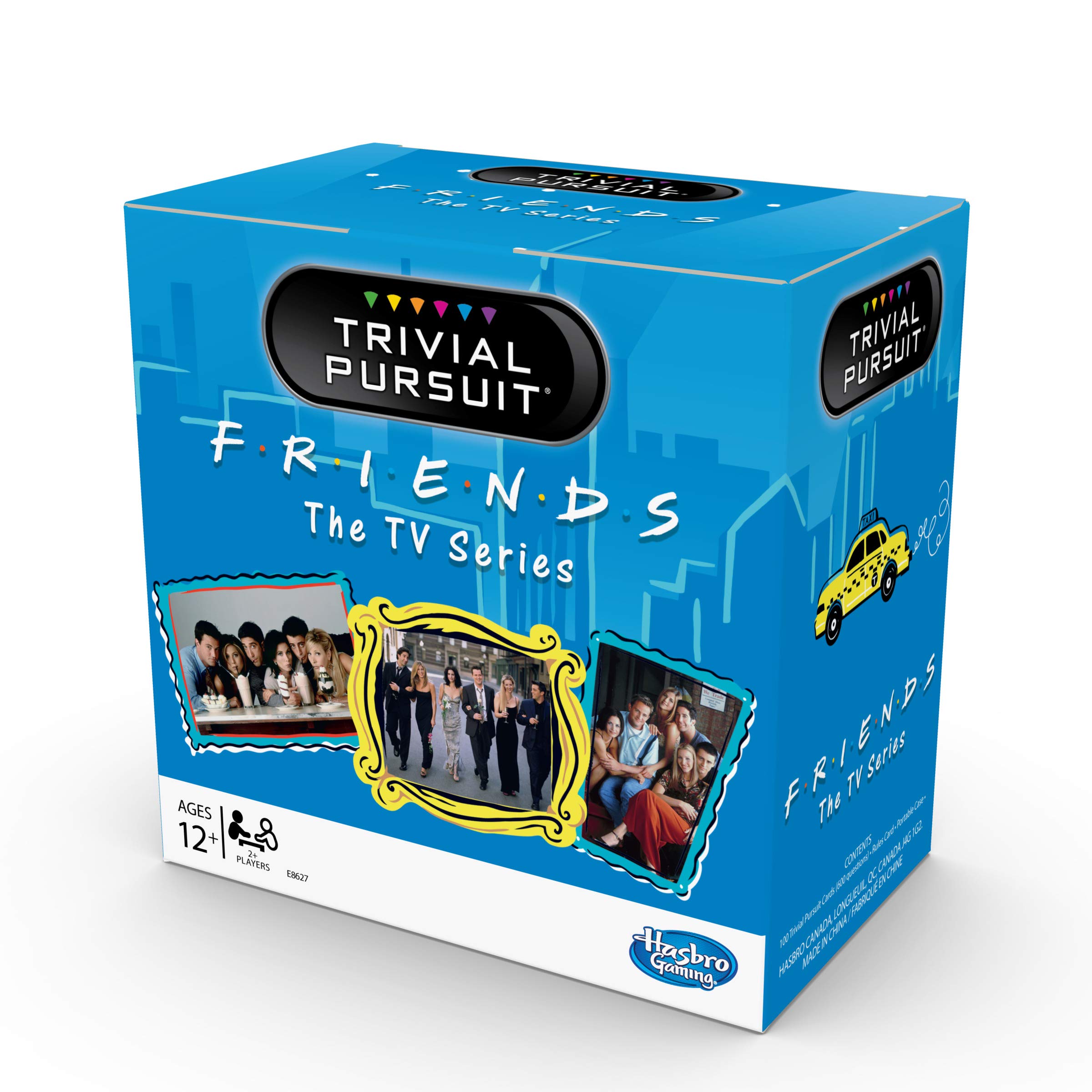 Hasbro Gaming Trivial Pursuit: Friends The TV Series Edition Party Game; 600 Trivia Questions for Tweens and Teens Ages 12 and Up (Amazon Exclusive)