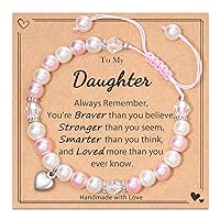 Gifts for Girls, Gifts for Daughter Granddaughter Niece Adjustable Bracelet Suitable for Valentines Christmas and Birthday Gifts
