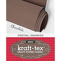 kraft-tex Chocolate Original Unwashed: Kraft Fabric Paper, 19” x 1.5 Yard Roll (kraft-tex Basics) kraft-tex Chocolate Original Unwashed: Kraft Fabric Paper, 19” x 1.5 Yard Roll (kraft-tex Basics) Book Supplement