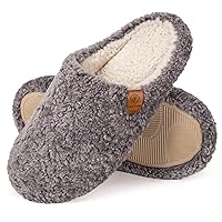 EverFoams Womens Slip On Home Slippers Soft Memory Foam House Slippers for Ladies Indoor