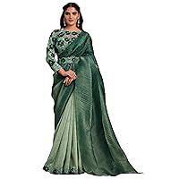 Indian Bridal Wedding Designer Imported Saree Blouse Festival Party Wear Woman Muslim 3718