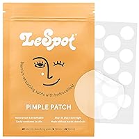 LeSpot Pimple Patches for Face - 38 Count, 2 Sizes of Hydrocolloid Acne Patches for Face, Acne Zit Patches for Face, Zit Stickers, Acne Dots Pimple Patch for Whiteheads, Korean Pimple Patch