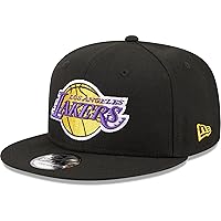 New Era NBA Black 9FIFTY Adjustable Snapback Hat Cap One Size Fits All