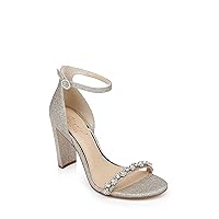 Jewel Badgley Mischka Alyssa Block Heel Sandals