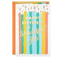Hallmark Birthday Card (Wonderful You)