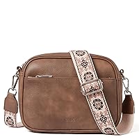 Crossbody Purses for Women Trendy bundle with Vegan Leather Shoulder Handbags