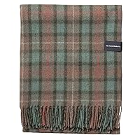 The Tartan Blanket Co. Recycled Wool Blanket in Fraser Hunting Weathered Tartan (59