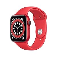 Apple Watch Series 6 (GPS + Cellular, 44mm) - (Product) RED - Aluminum Case with (Product) RED﻿ - Sport Band