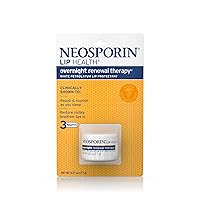Neosporin Lip Health Overnight Healthy Lips Renewal Therapy Petrolatum Lip Protectant 0.27 oz