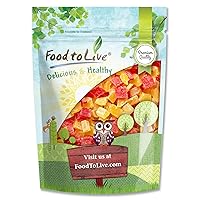 Diced Fruits Mix, 4 Ounces - Contains Dreid and Diced Mango, Pineapple, Papaya. Sweetened, Unsulfured, Candied Vegan Snack, Kosher, Bulk, Great for Culinary Use and Baking
