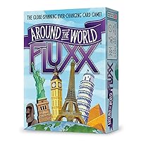 Around The World Fluxx Card Game - Worldwide Adventure with Dynamic Gameplay
