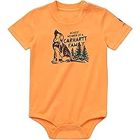 Carhartt baby-boys Short-sleeve Graphic BodysuitBaby and Toddler T-Shirt Set