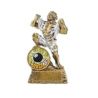 Monster Victory Trophy - 6.75 Inch Tall | 1st, 2nd , or 3rd Place, Bowling, Chili Cook Off, Cornhole, Disc Golf, Fantasy Football, Golf, March Madness, Poker, Top Sales - Engraved Plate on Request