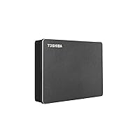 Toshiba Canvio Gaming 4TB Portable External Hard Drive USB 3.0, Black for PlayStation, Xbox, PC & Mac - HDTX140XK3CA