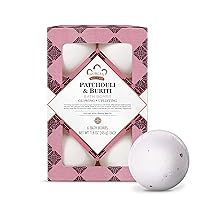 Nubian Heritage Bath Bombs Patchouli and Buriti Uplifting Bath and Body Products 1.6 oz 6 Count (Pack of 1)