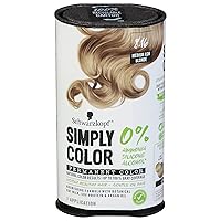 Schwarzkopf Simply Color Hair Color 8.16 Medium Ash Blonde Permanent Hair Dye for Healthy Looking Hair without Ammonia or Silicone, Dermatologist Tested, No PPD & PTD (Pack of 1)