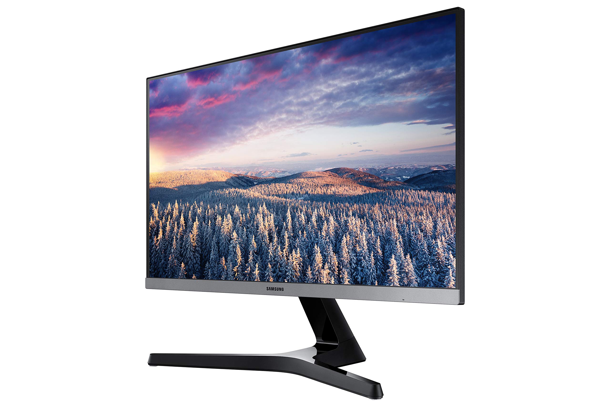 Samsung Business SR35 Series 22-Inch FHD 1080p Computer Monitor, 75Hz, IPS Panel, HDMI, VGA (D-Sub), VESA Compatible, 3-sided border-less (LS22R350FHNXZA)