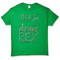 Disney Men's Toy Story Nervous Rex Graphic T-Shirt