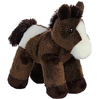 Aurora® Adorable Mini Flopsie™ Paint™ Stuffed Animal - Playful Ease - Timeless Companions - Brown 8 Inches