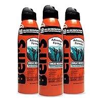 Ben's Adventure Formula - Tick & Mosquito Repellent for Up to 12 Hours of Protection - 20% Picaridin Bug Spray with EcoSpray Fine Mist Sprayer - Sweat-Resistant - 6 oz (3 Pack)