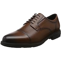 Texcy Luxe TU-7796 Men's Business Shoes, Genuine Leather, Wide 4E