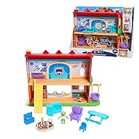 Just Play Disney Junior School House Playset, Includes Articulated Kermit The Frog Figure and Accessories