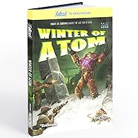Modiphius Fallout: The Roleplaying Game Winter of Atom Book - Expansion Hardcover RPG Book, Take Characters from Level 1-21