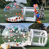 8ft Inflatable Bubble Clear House and 10ft Bubble Dome Tent, Ships from Amazon