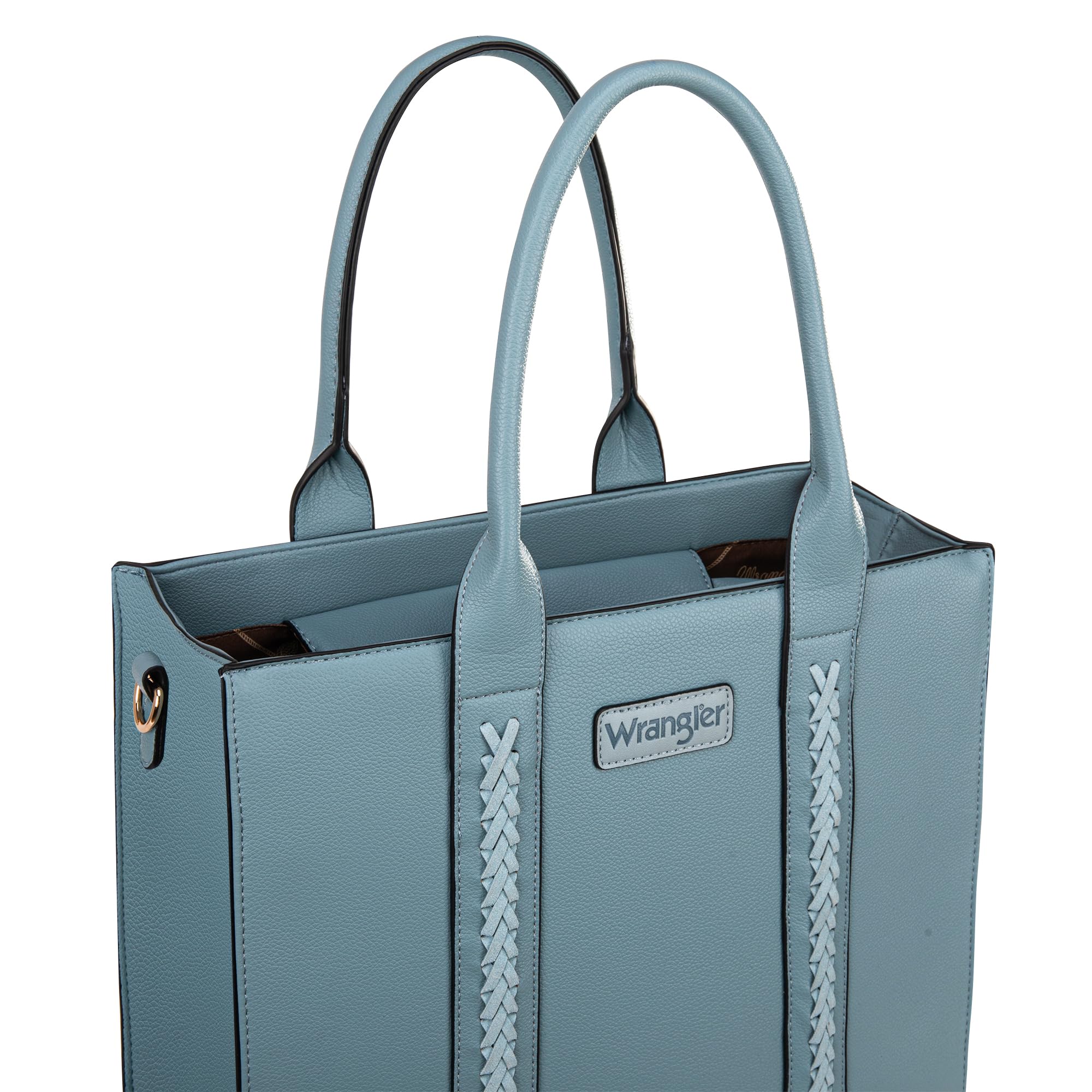 Wrangler Tote Bag for Women Zipper Shoulder Handbag