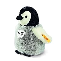 USA Flaps Black, White & Gray Penguin Plush, 6.3” x 6.7” x 3.5” – Machine Washable Kids Toy (57144)