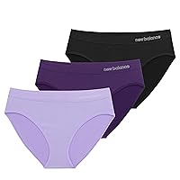 New Balance Women's Ultra Comfort Performance Seamless Hipsters Underwear (3 Pack)