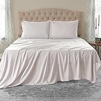 Northwest Ashford Home Essentials Bedding, 3 Piece Twin Size Sheet Set, Optical White