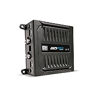 BD800.42OHM 800 Watts 4 Channel 2 Ohm Full Range Car Audio Amplfier 4 x 200 Watt Rms 4 Ohms Bridged - Black