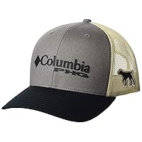 Columbia Unisex PHG Logo Mesh Snap Back - High, Iron/Dog, One Size