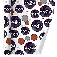 GRAPHICS & MORE Treble Clef on Music Notes Gift Wrap Wrapping Paper Roll