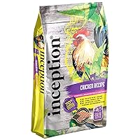 Inception® Dry Cat Food Chicken Recipe – Complete and Balanced Cat Food – Meat First Legume Free Dry Cat Food – 4 lb. Bag