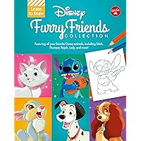 Learn to Draw Disney Furry Friends Collection: Featuring all your favorite Disney animals, including Stitch, Thumper, Rajah, Lady, and more! (Licensed Learn to Draw)