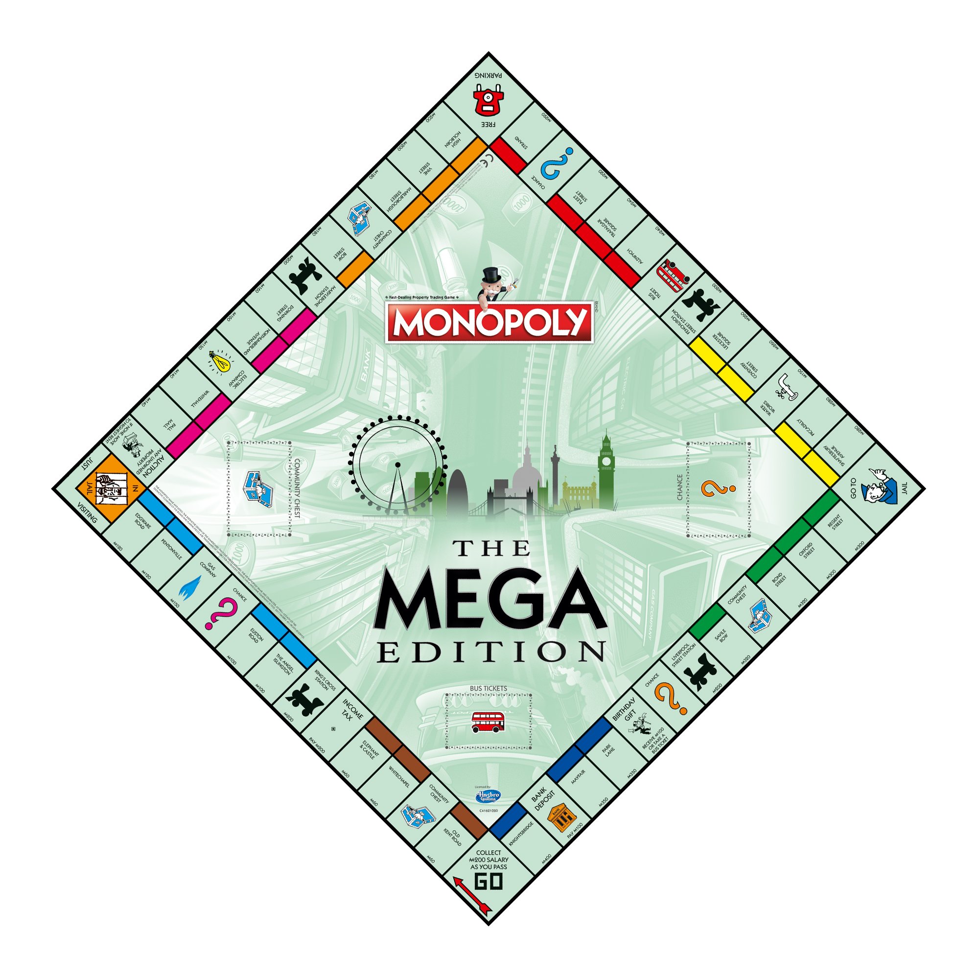 Mua Winning Moves Mega Monopoly Board Game, an Upgrade on The Classic ...