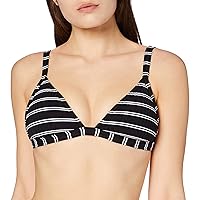 Seafolly Women's Standard Fixed Triangle Over The Shoulder Bikini Top Swimsuit